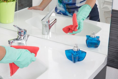 Booking process and customer responsibility terms for oven cleaning