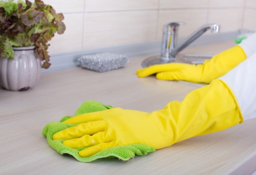 Local carpet cleaner in Finchley treating stubborn carpet stains