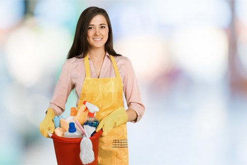 Local transfer station handling separated waste for Finchley oven cleaning