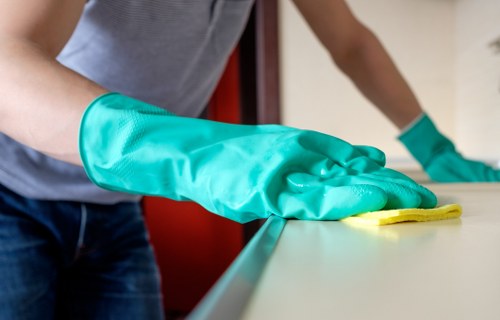 End of tenancy cleaning checklist completed in Finchley